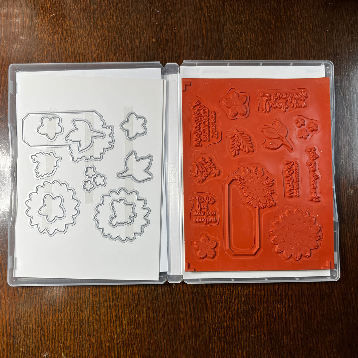 Dahlia Days Stamp Set and Dies