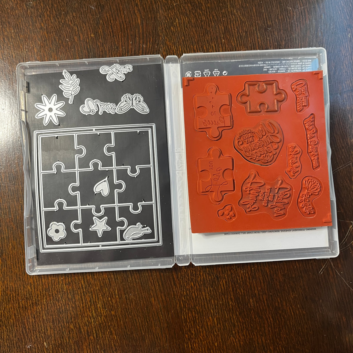 Love You to Pieces Stamp Set and Dies