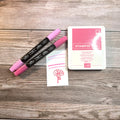 Polished Pink Stamp Pad and Stampin Blends