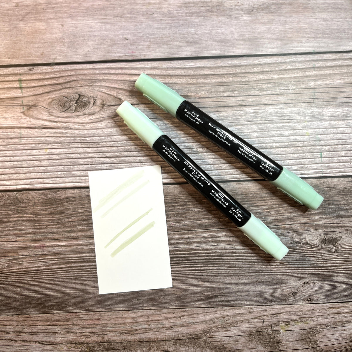 Mint Macaron Stampin Blends