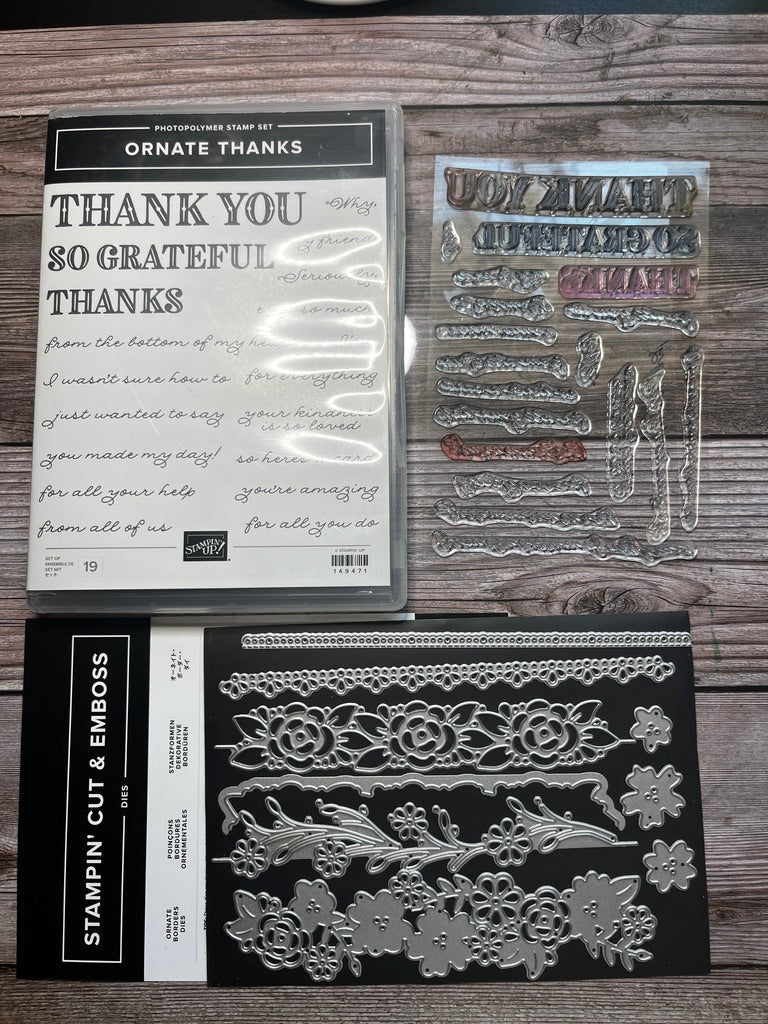 Ornate Style, Thanks, Borders and Layers Bundle