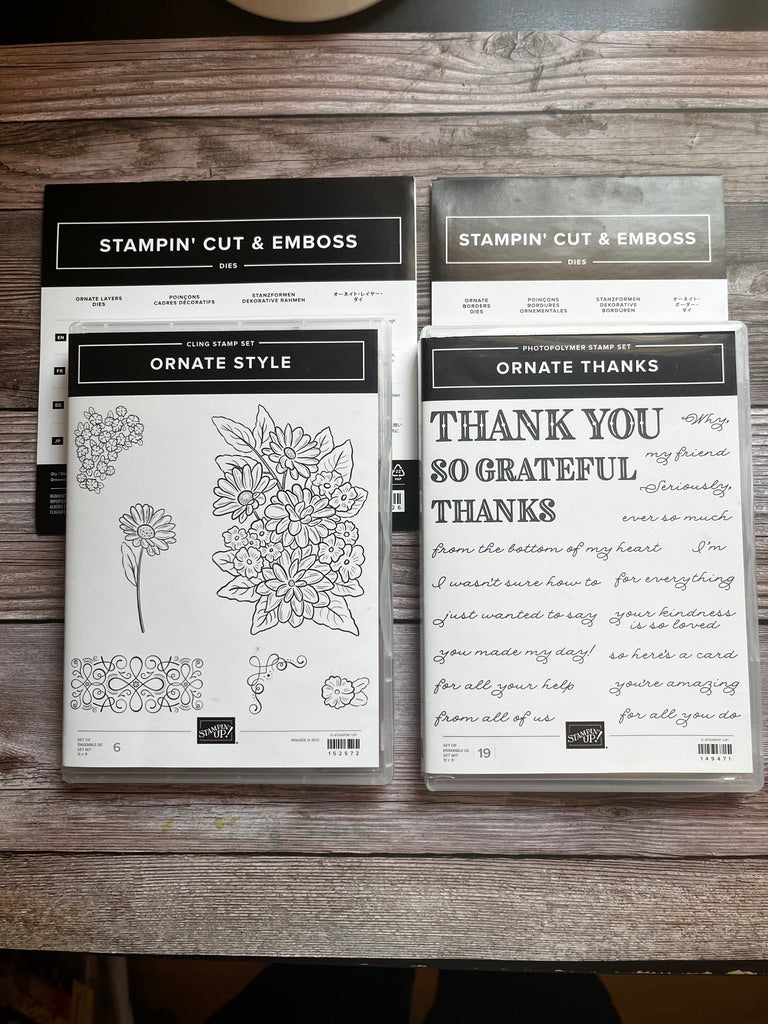 Ornate Style, Thanks, Borders and Layers Bundle