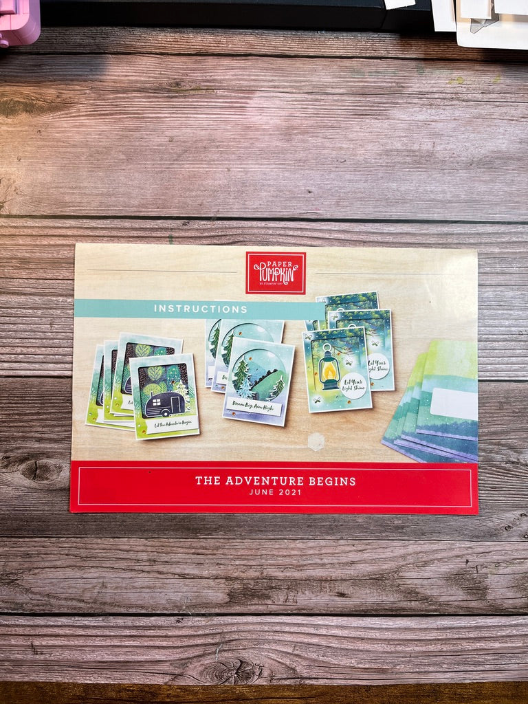 The Adventure Begins Stamp Set
