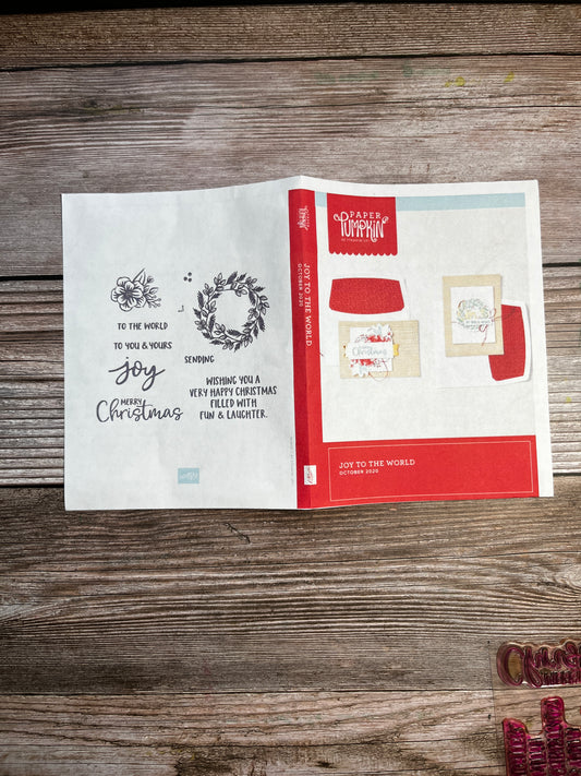 Joy to the World Paper Pumpkin Stamp Set