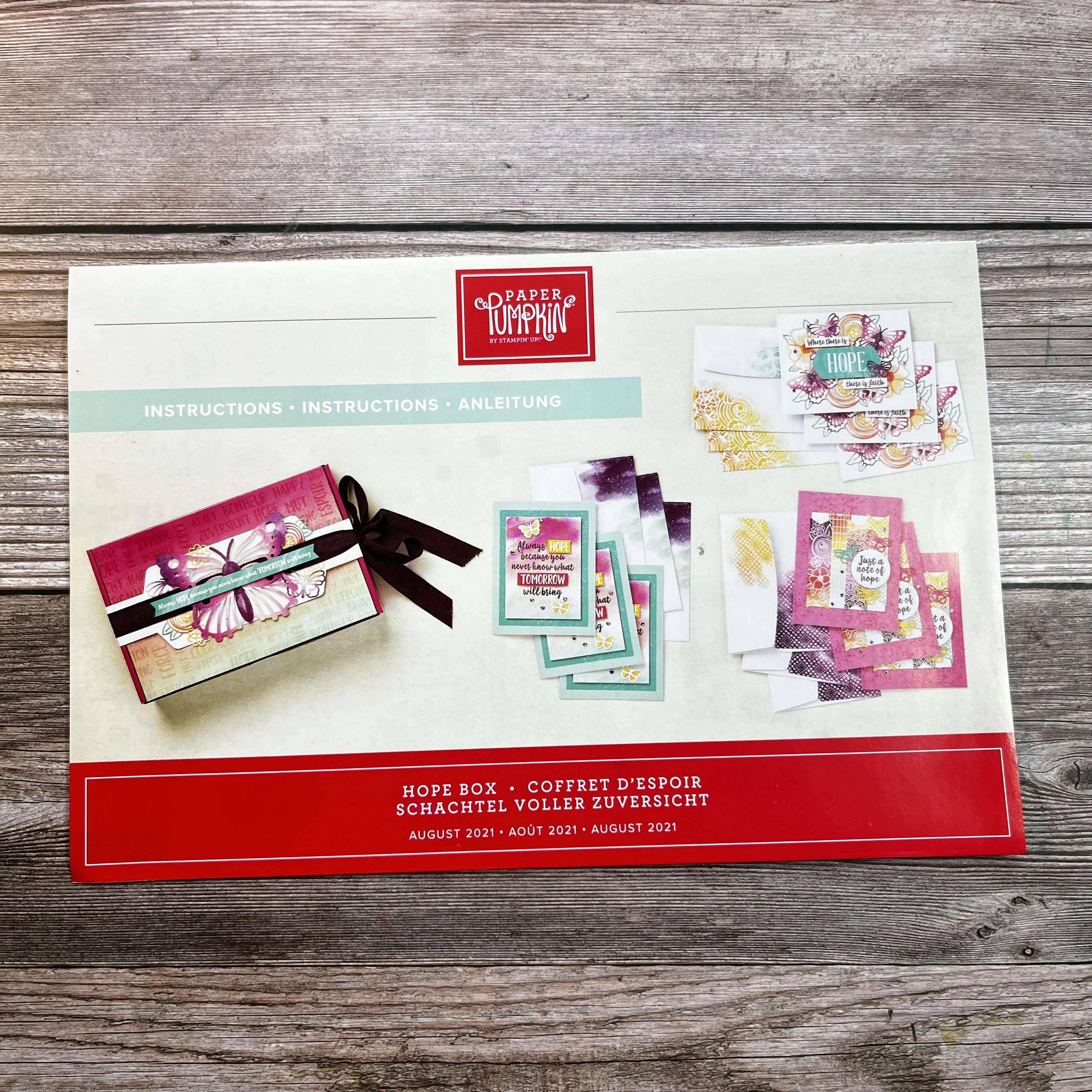 Hope Box Stamp Set