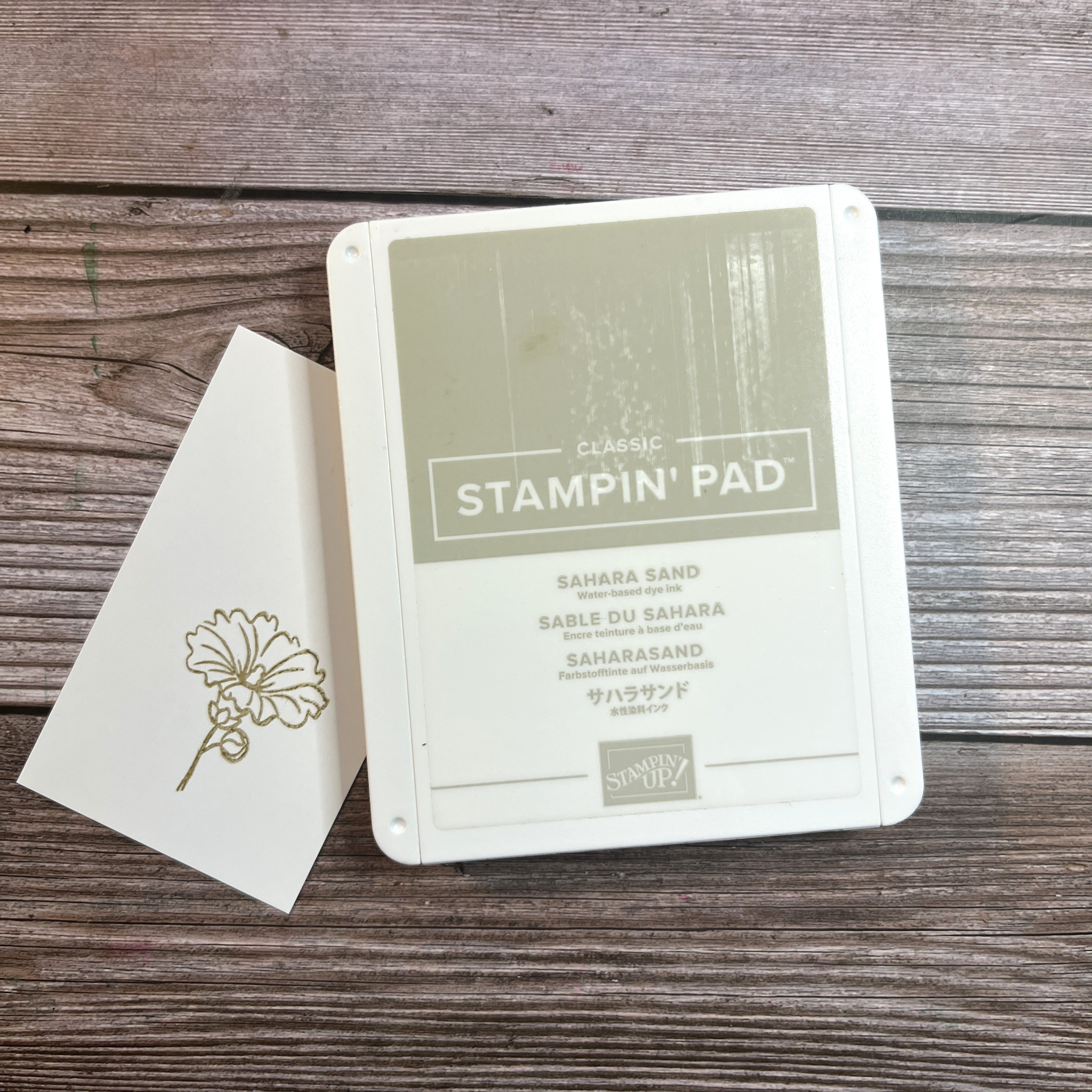 Sahara Sand Stampin Pad