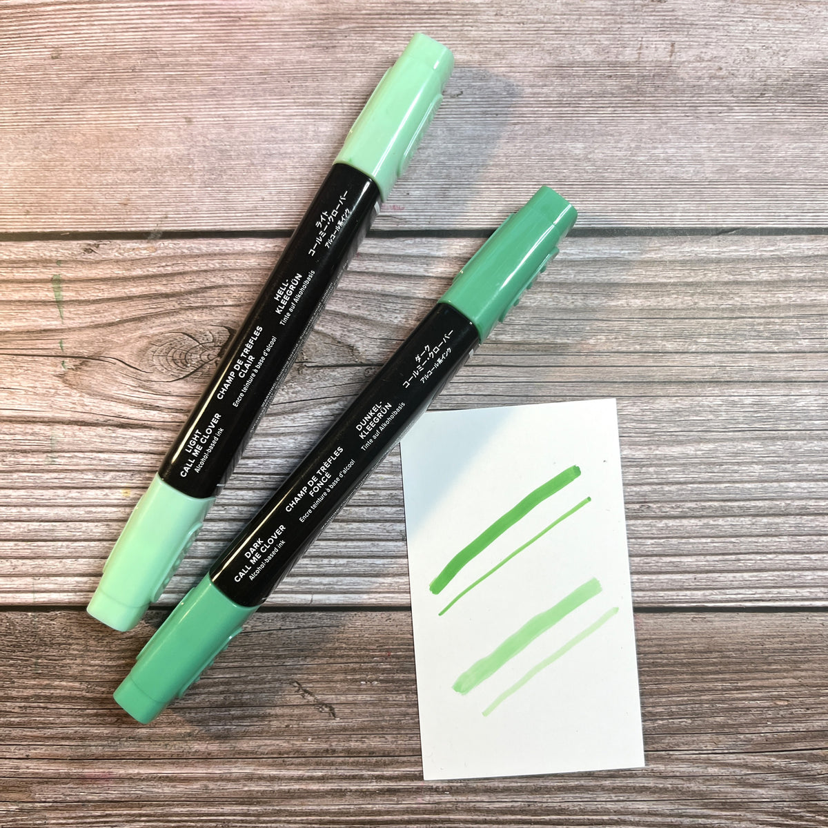 Call Me Clover Stampin Blends