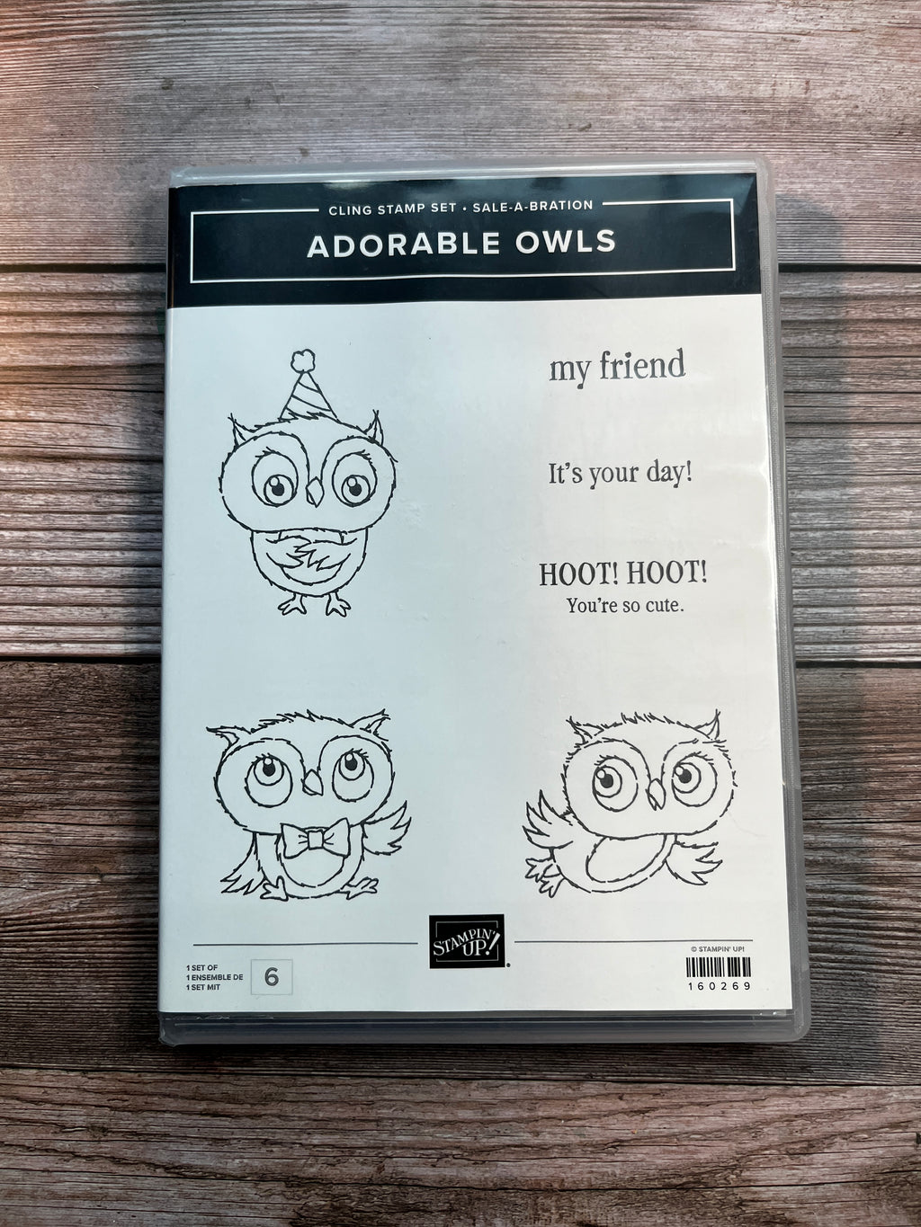 Adorable Owls Stamp Set