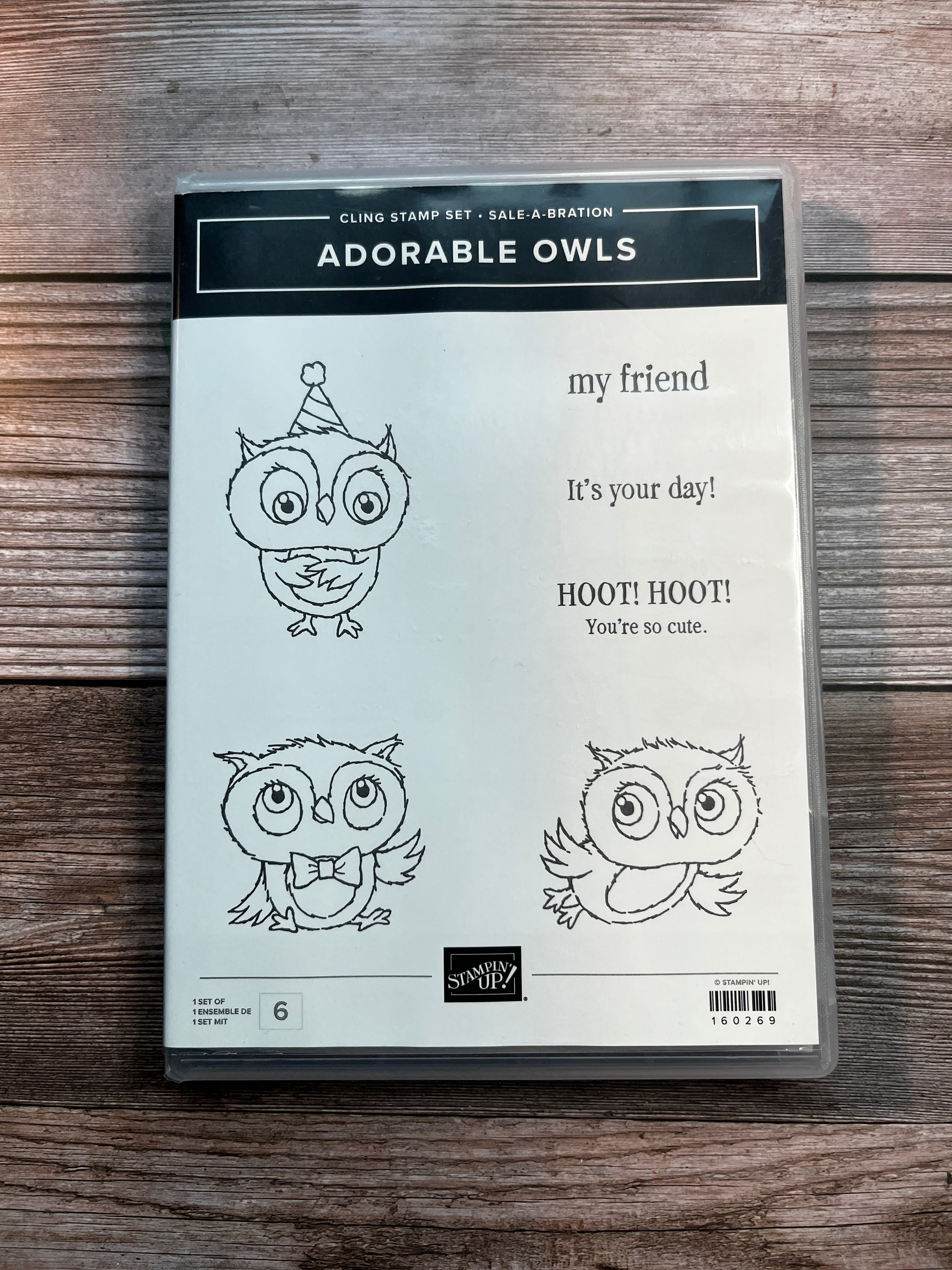 Adorable Owls Stamp Set