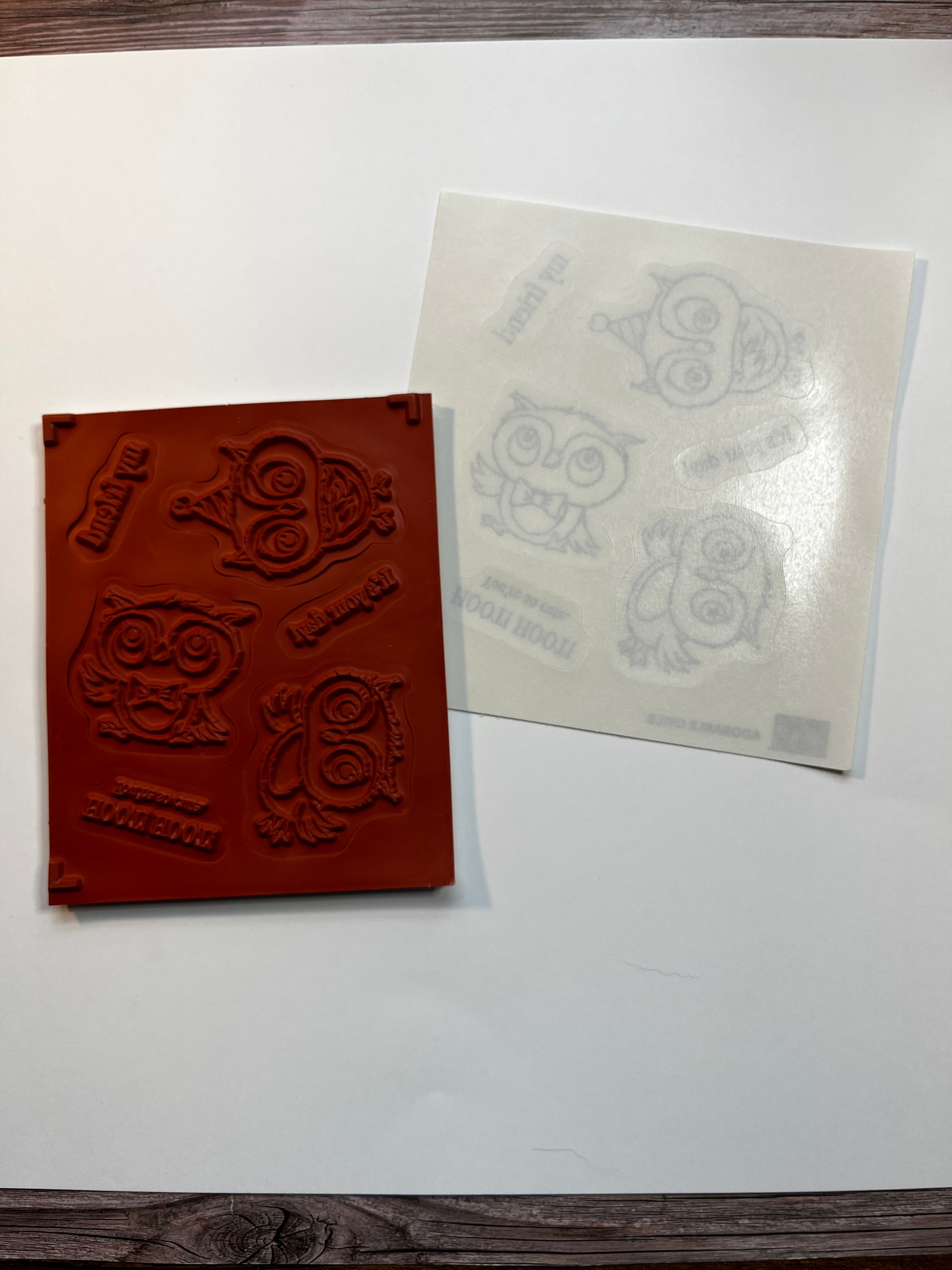 Adorable Owls Stamp Set