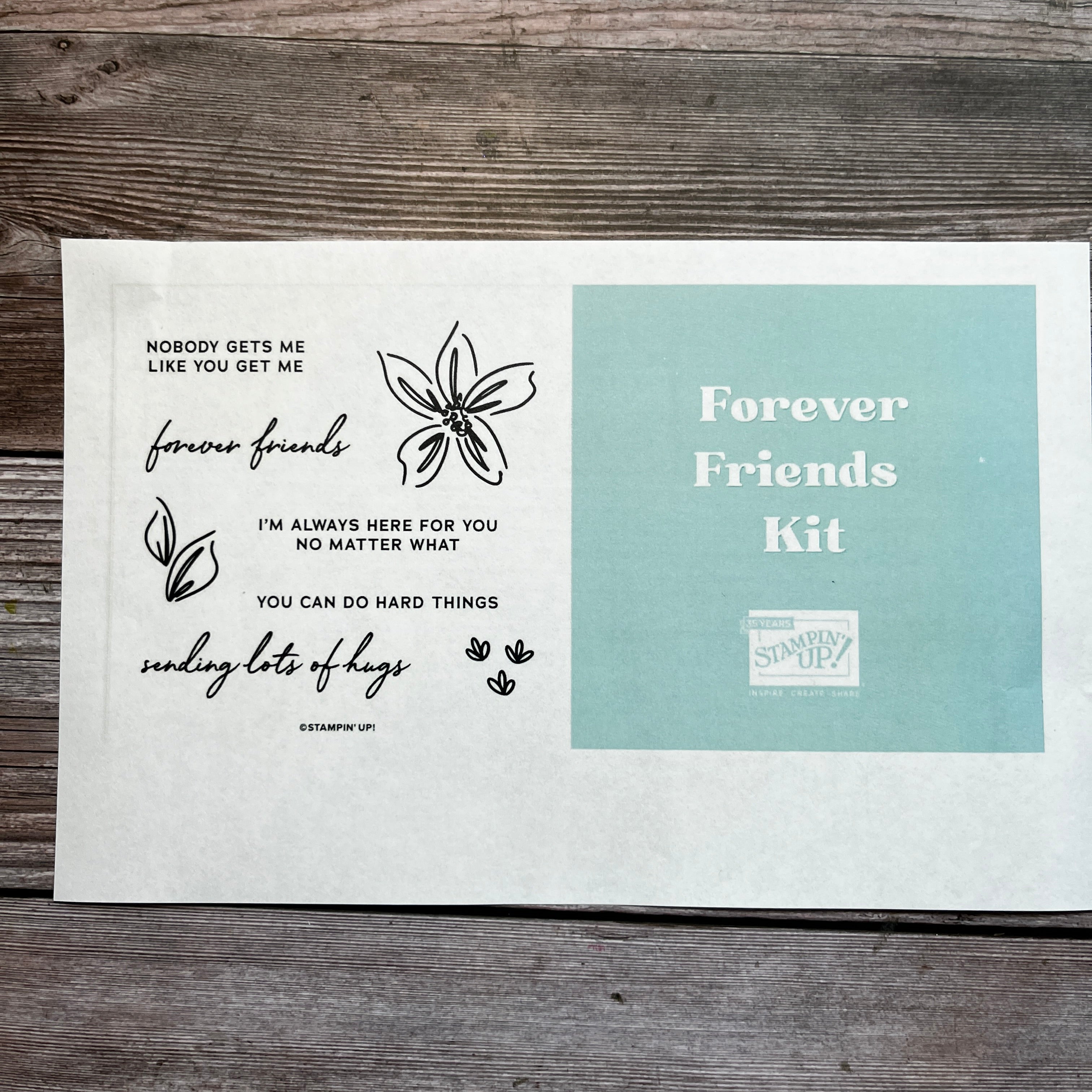 Friends Forever Kit