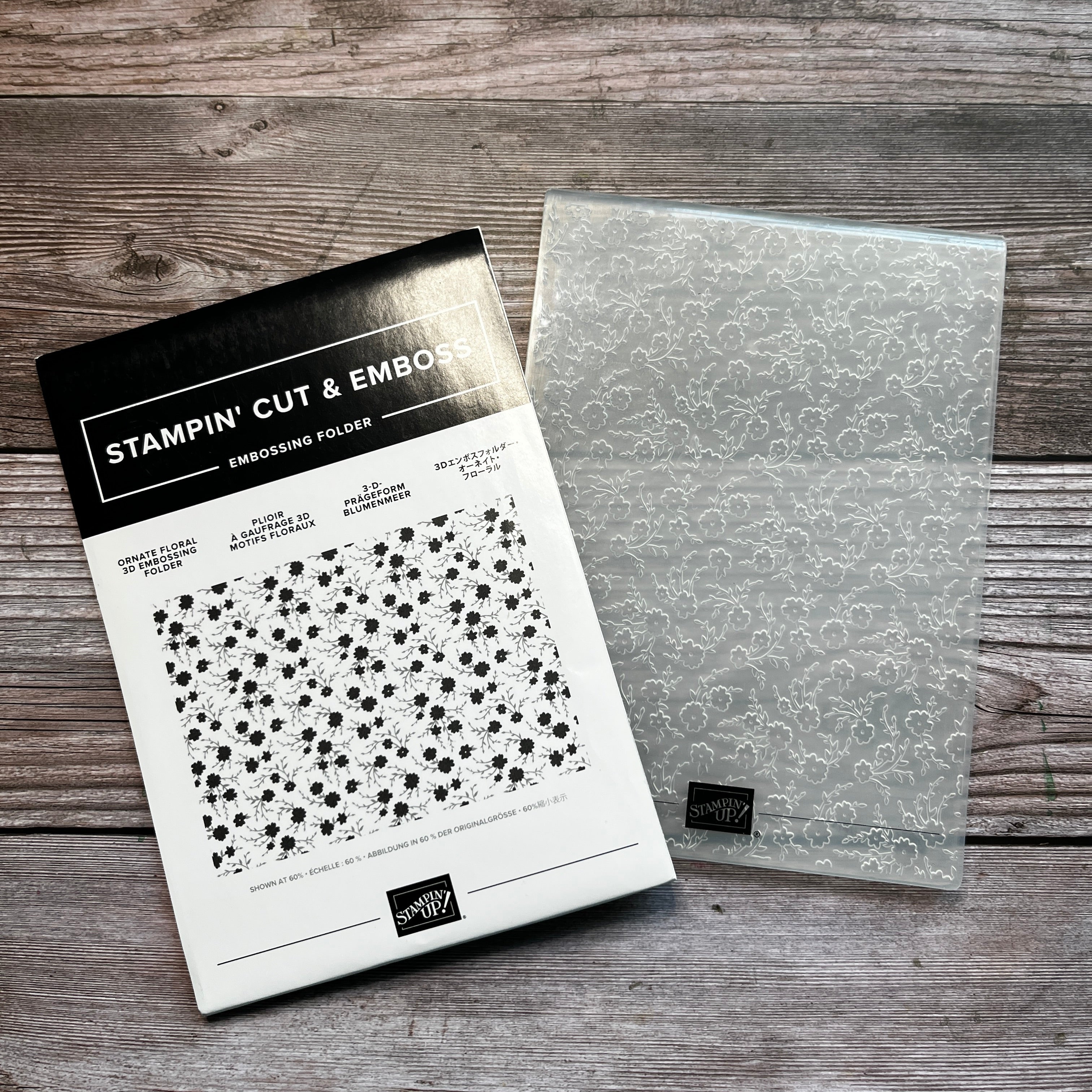 Ornate Floral Embossing Folder