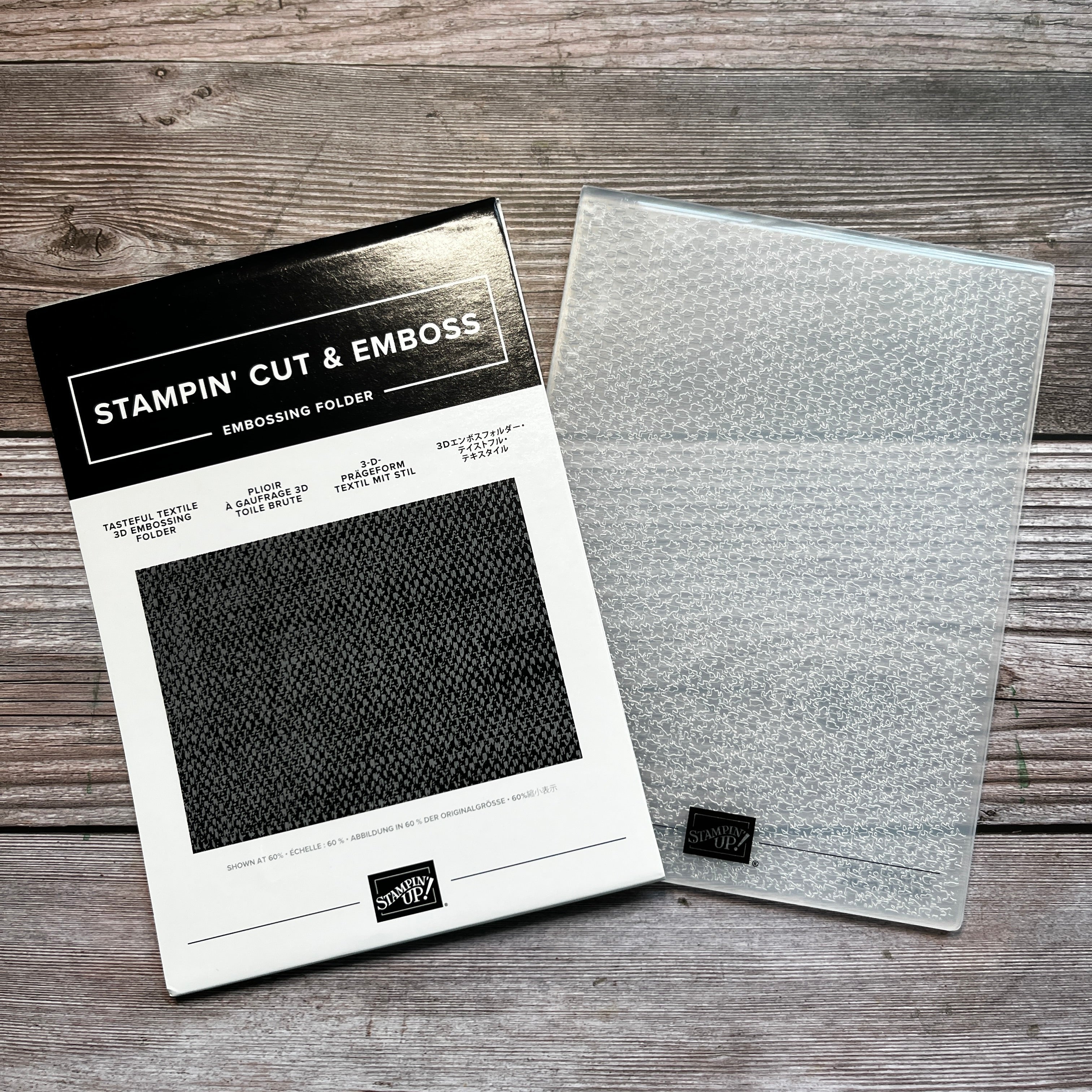 Tasteful Textile Embossing Folder