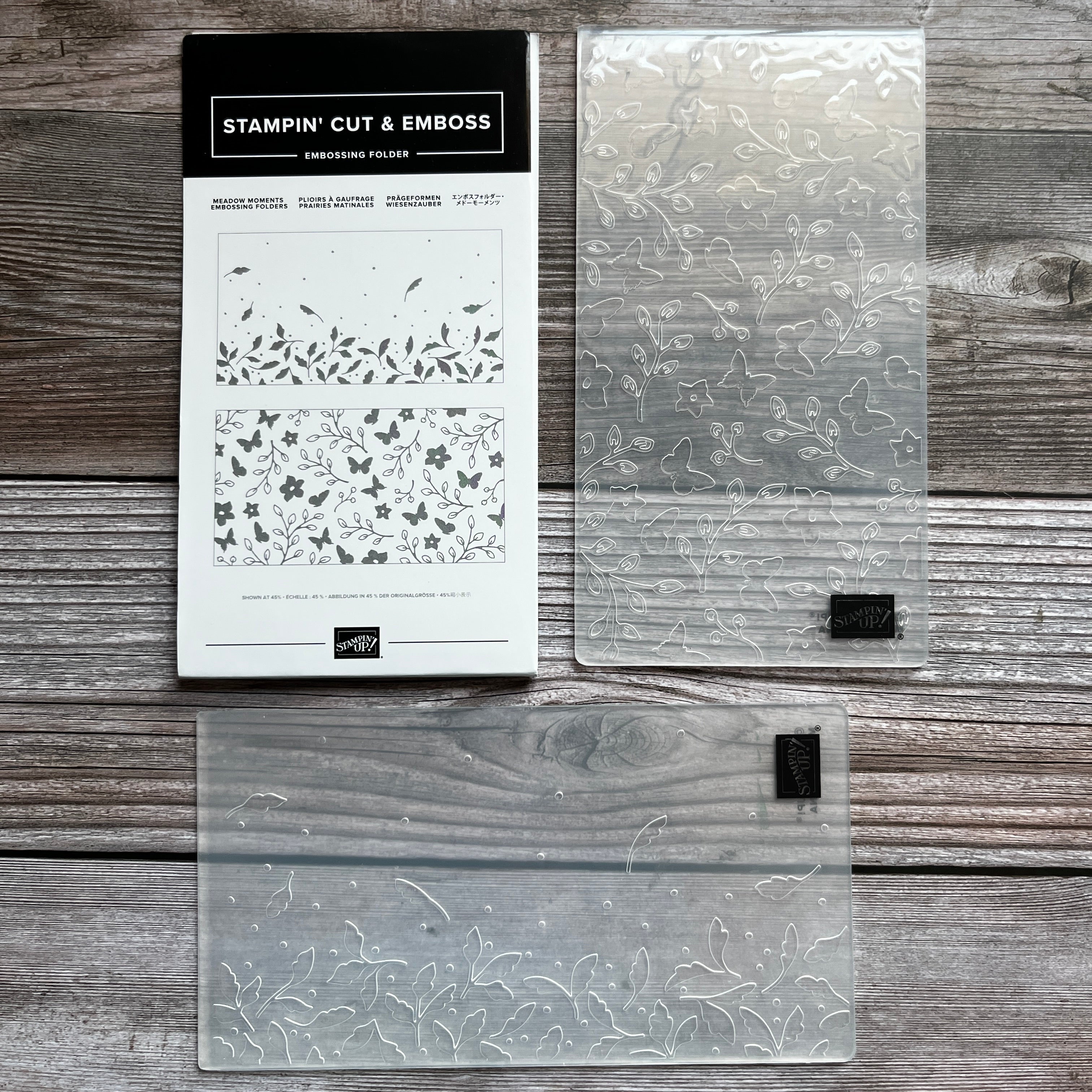 Meadow Moments Embossing Folder