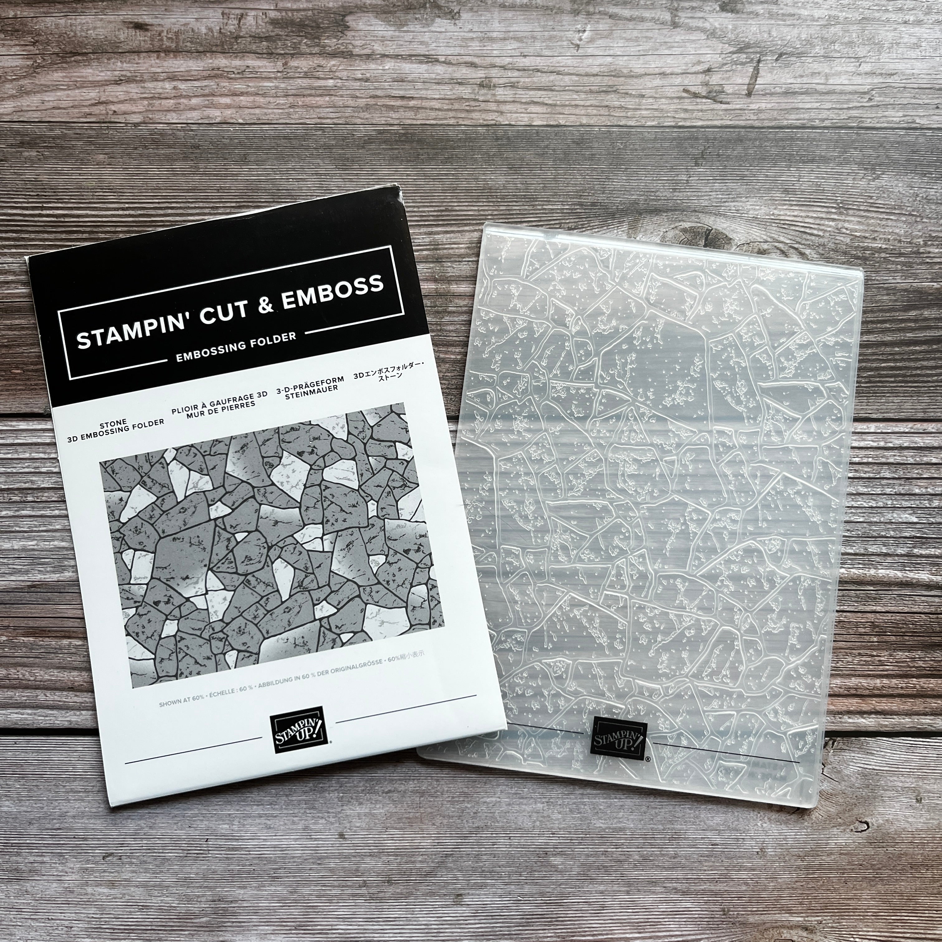 Stone Embossing Folder