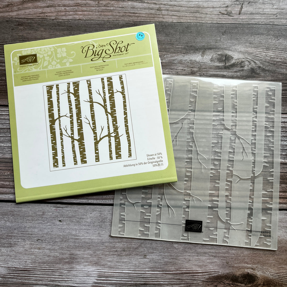 Woodland Texture Embossing Folder