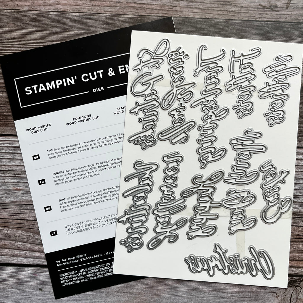 A Wish For Everything Stamp Set and Dies