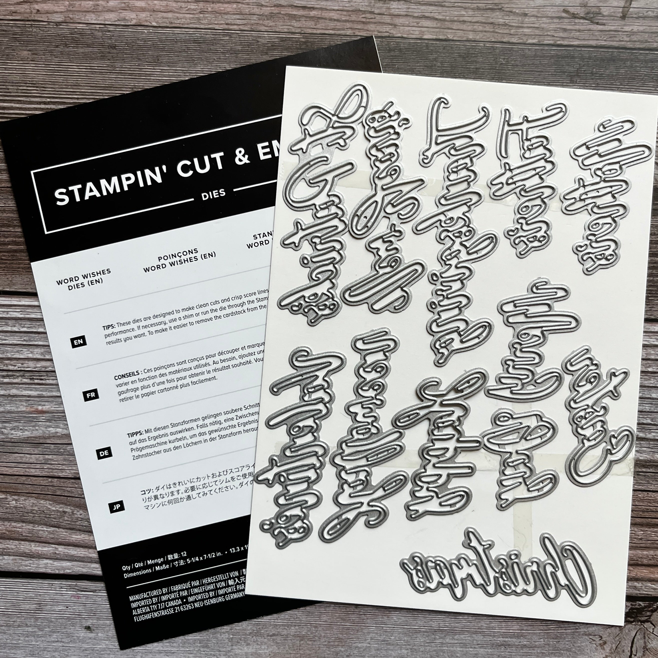 A Wish For Everything Stamp Set and Dies