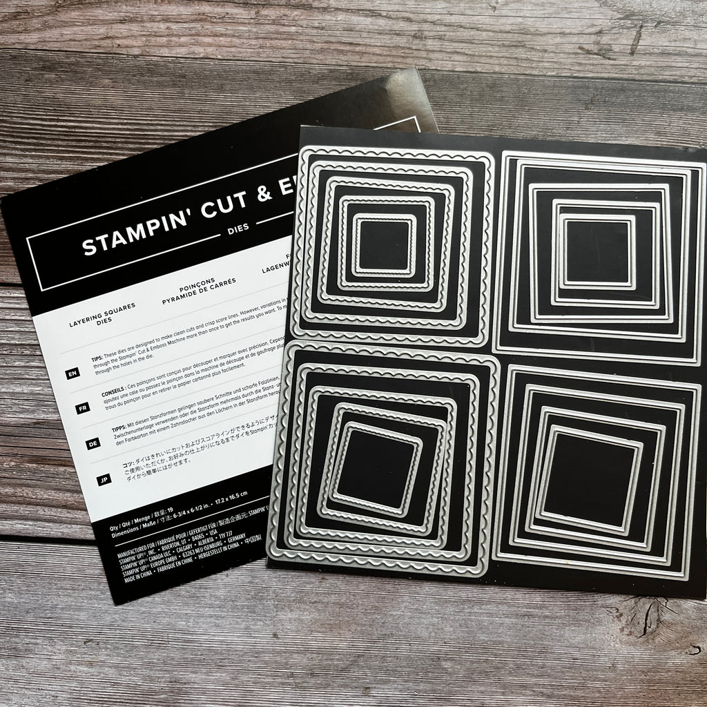 Layering Squares Dies