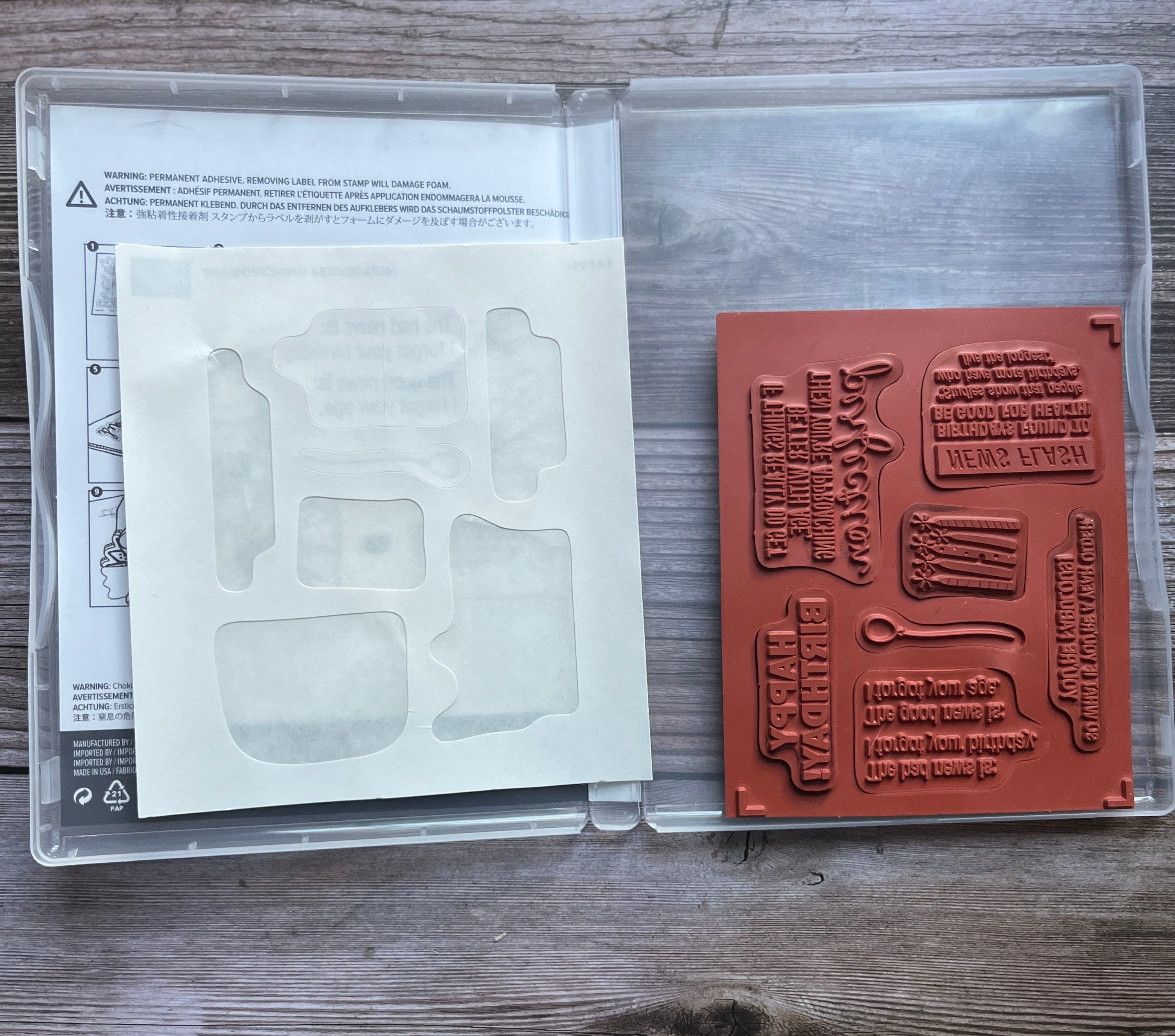 Approaching Perfection Stamp Set