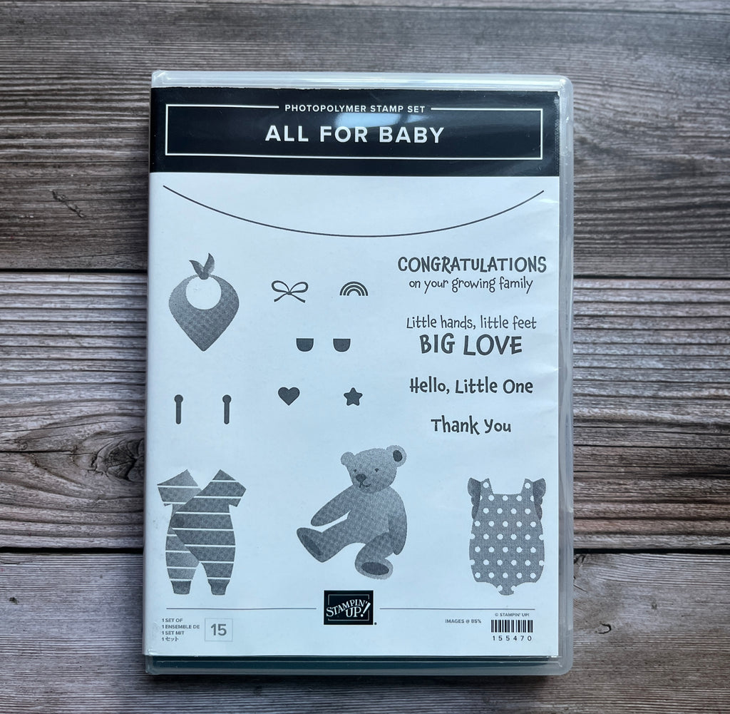 All For Baby Stamp set and Dies