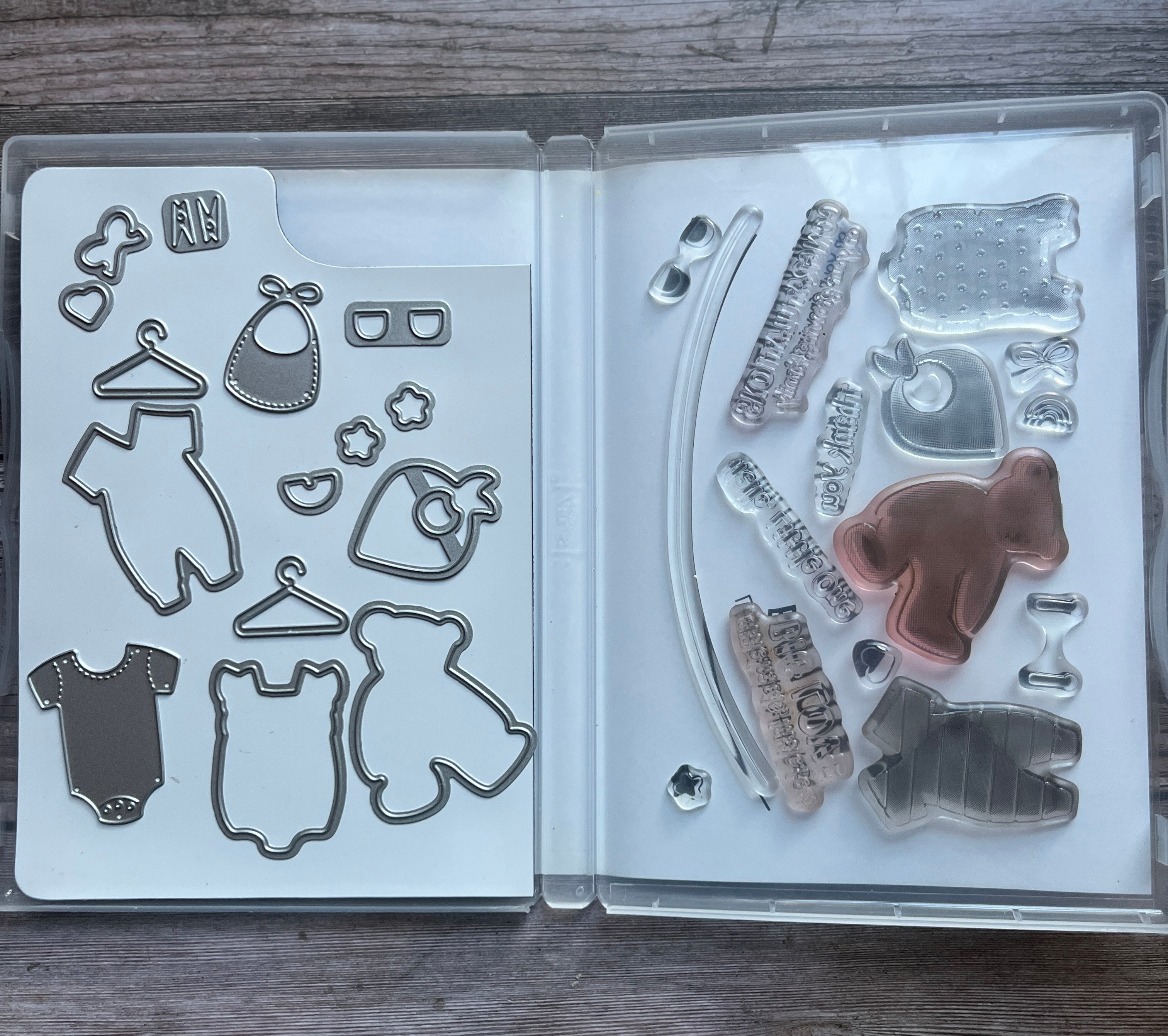 All For Baby Stamp set and Dies