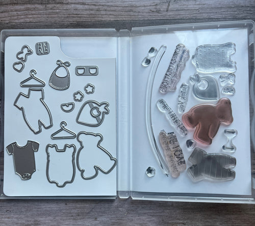 All For Baby Stamp set and Dies