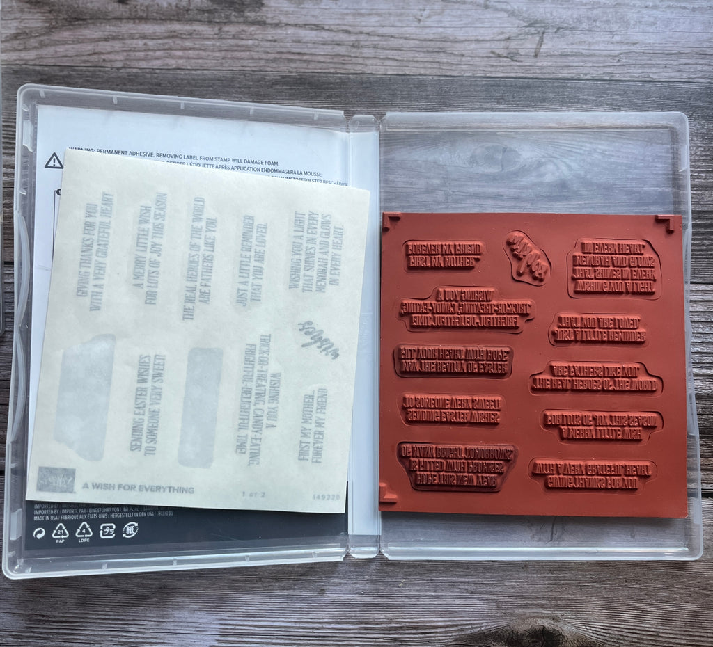 A Wish For Everything Stamp Set and Dies