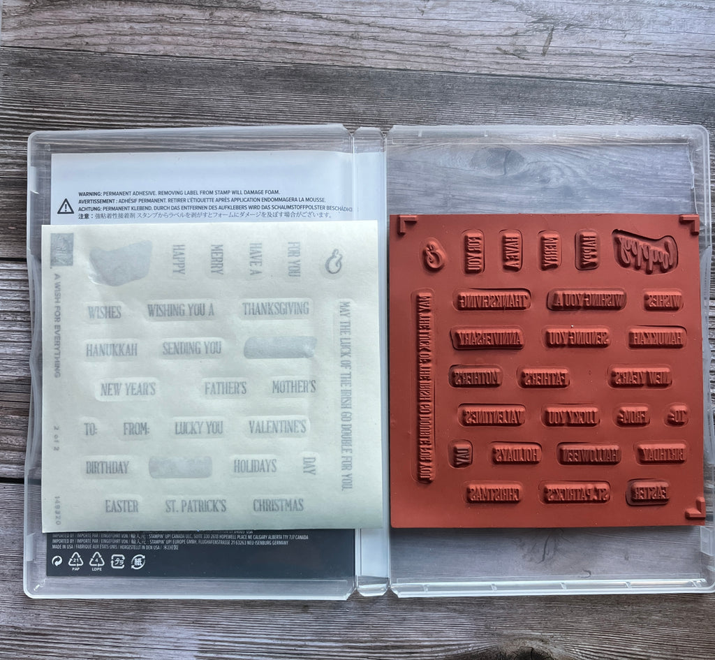 A Wish For Everything Stamp Set and Dies