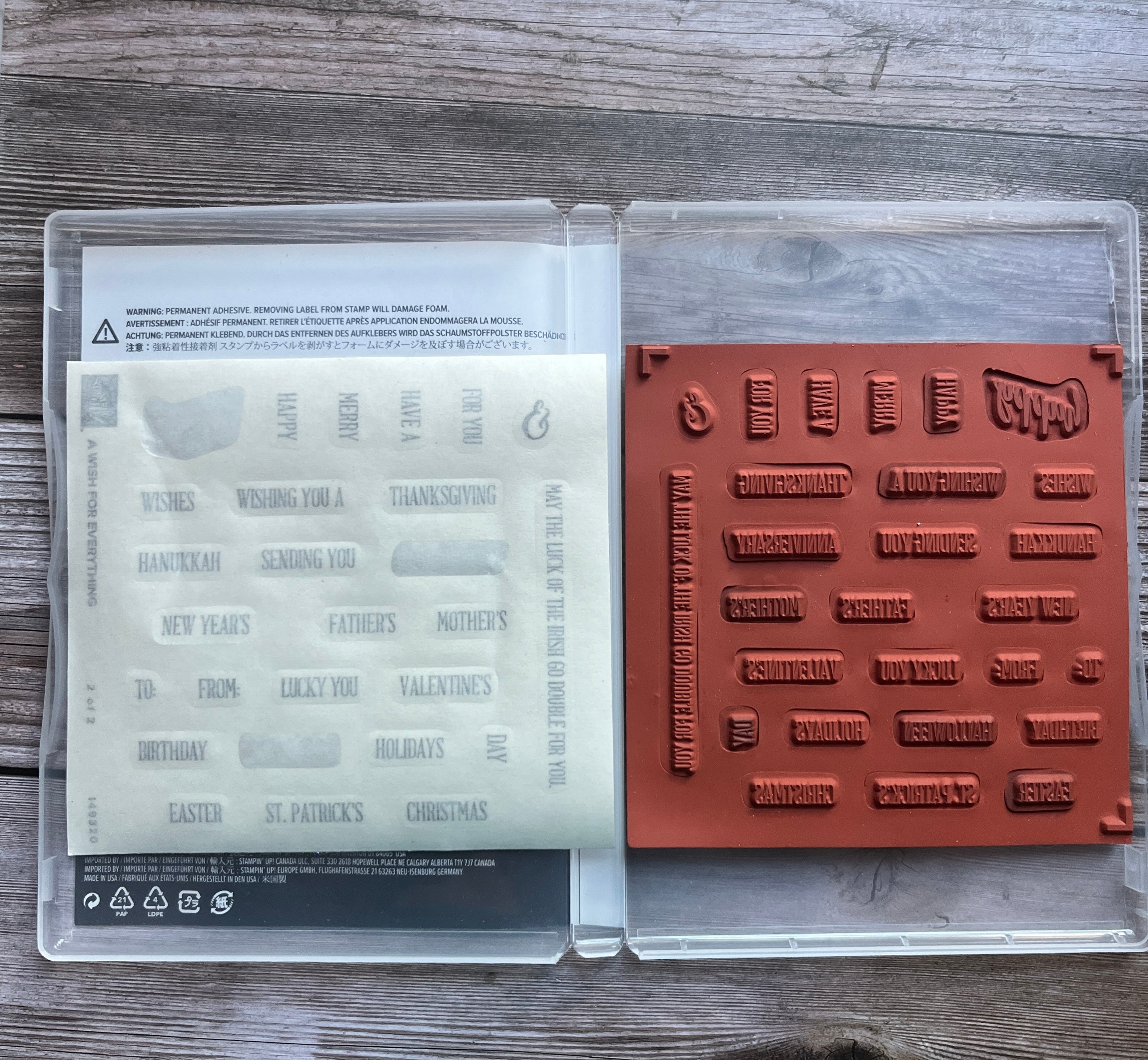 A Wish For Everything Stamp Set and Dies