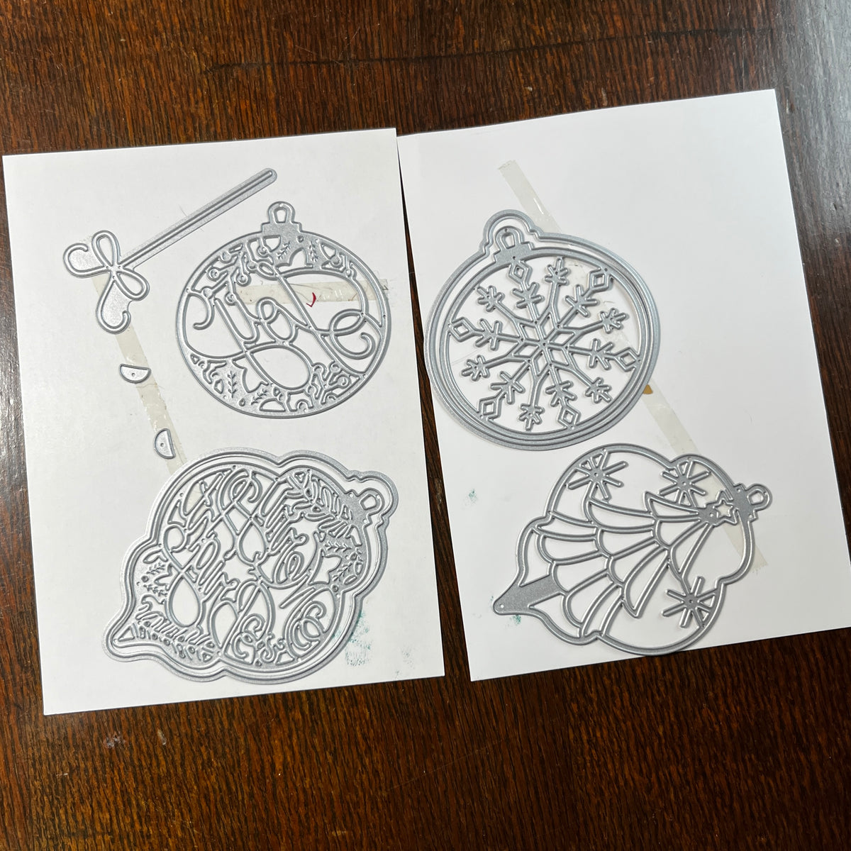 Bright Baubles Stamp Set and Dies