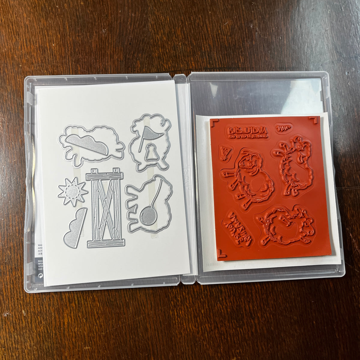 Counting Sheep Stamp Set and Dies