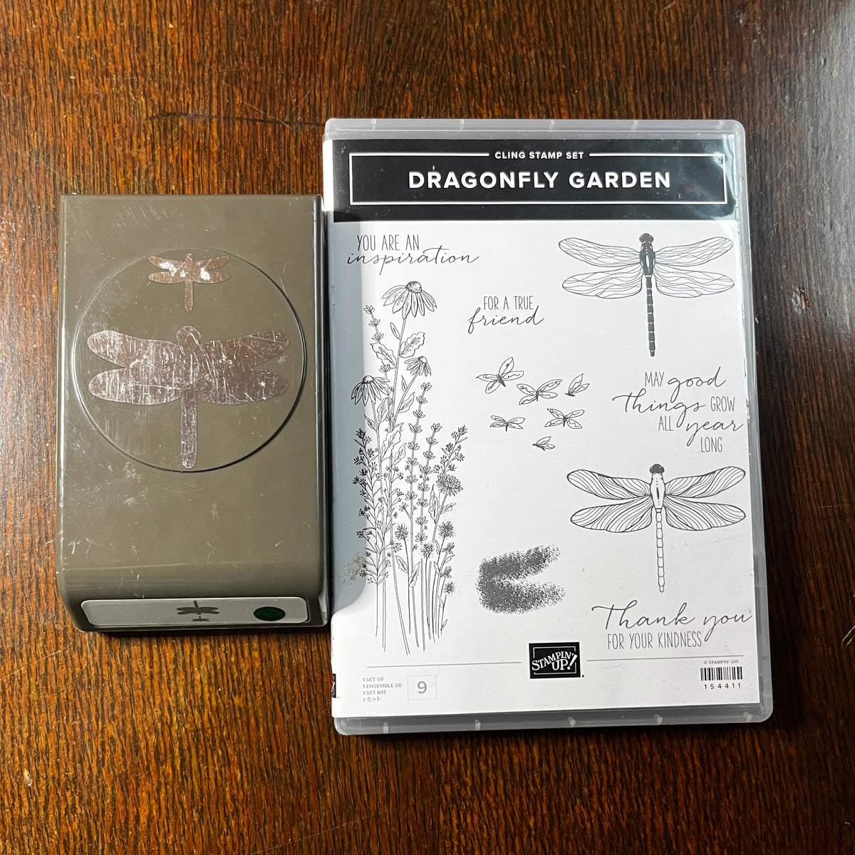 Dragonfly Garden Stamp Set and Punch