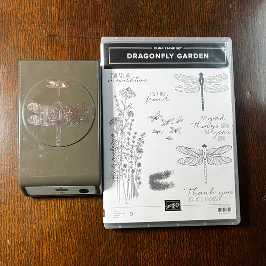 Dragonfly Garden Stamp Set and Punch
