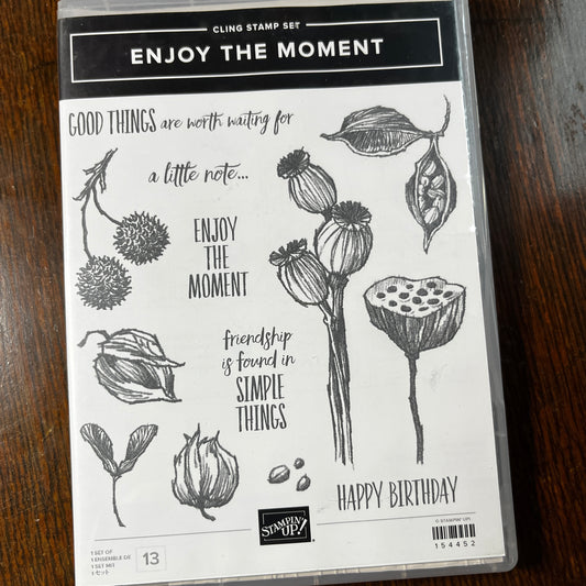 Enjoy the Moment Stamp Set