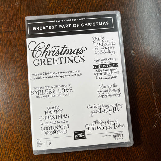 Greatest Part of Christmas Stamp Set