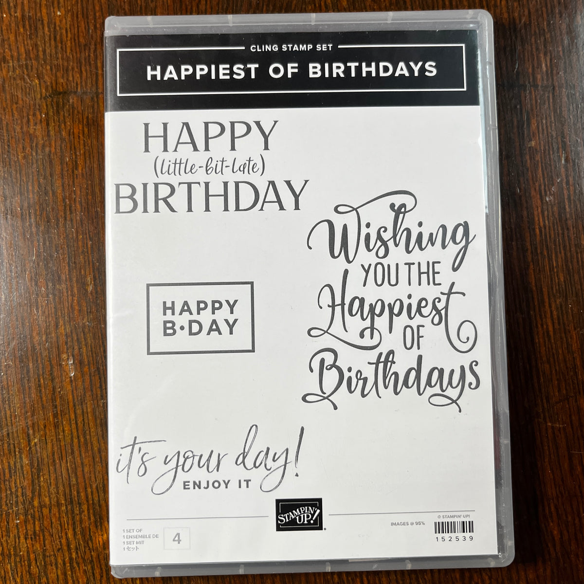 Happiest of Birthdays Stamp Set