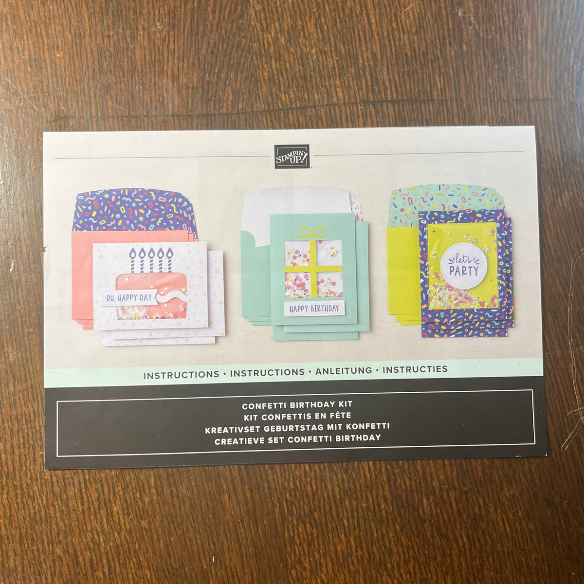 Confetti Birthday Kit Stamp Set