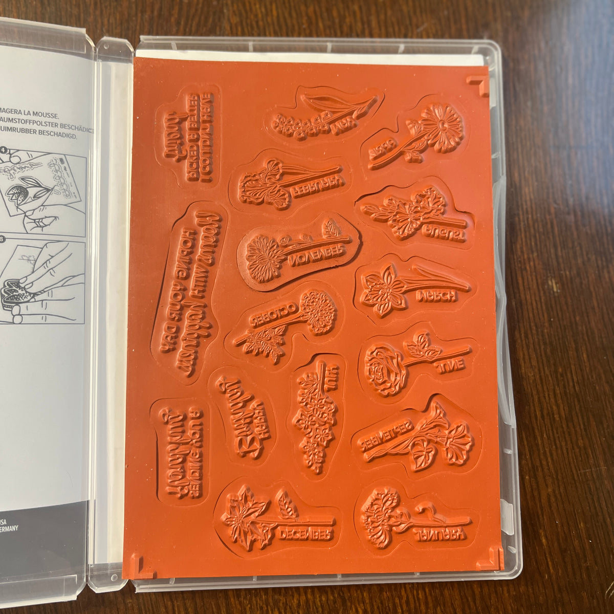 Year of Flowers Stamp Set