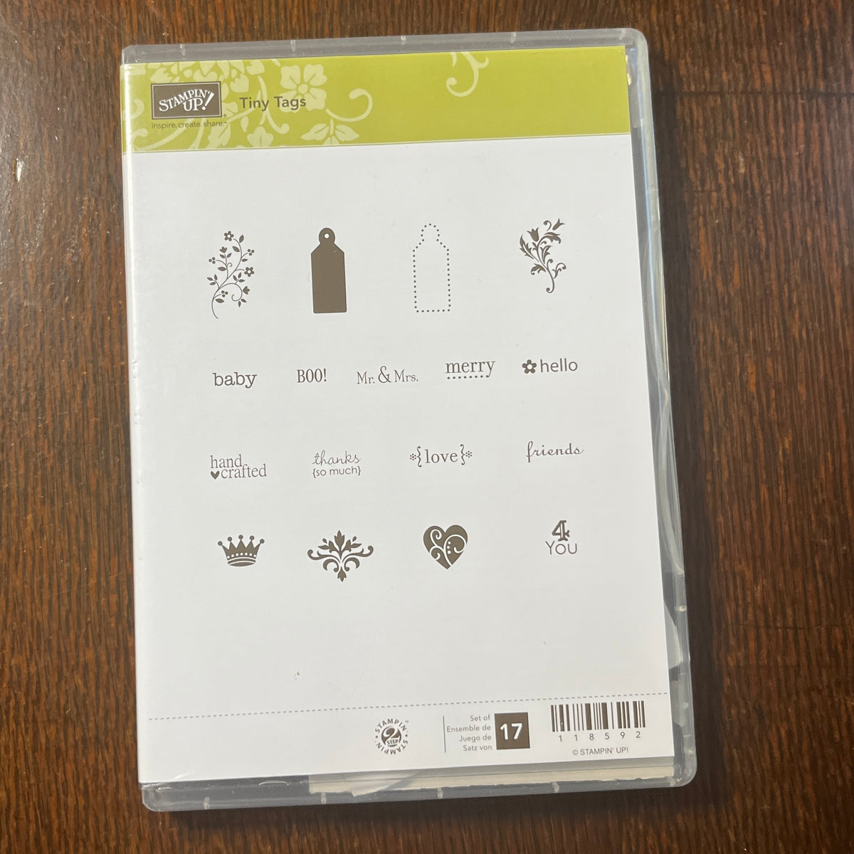 Tiny Tags Stamp Set