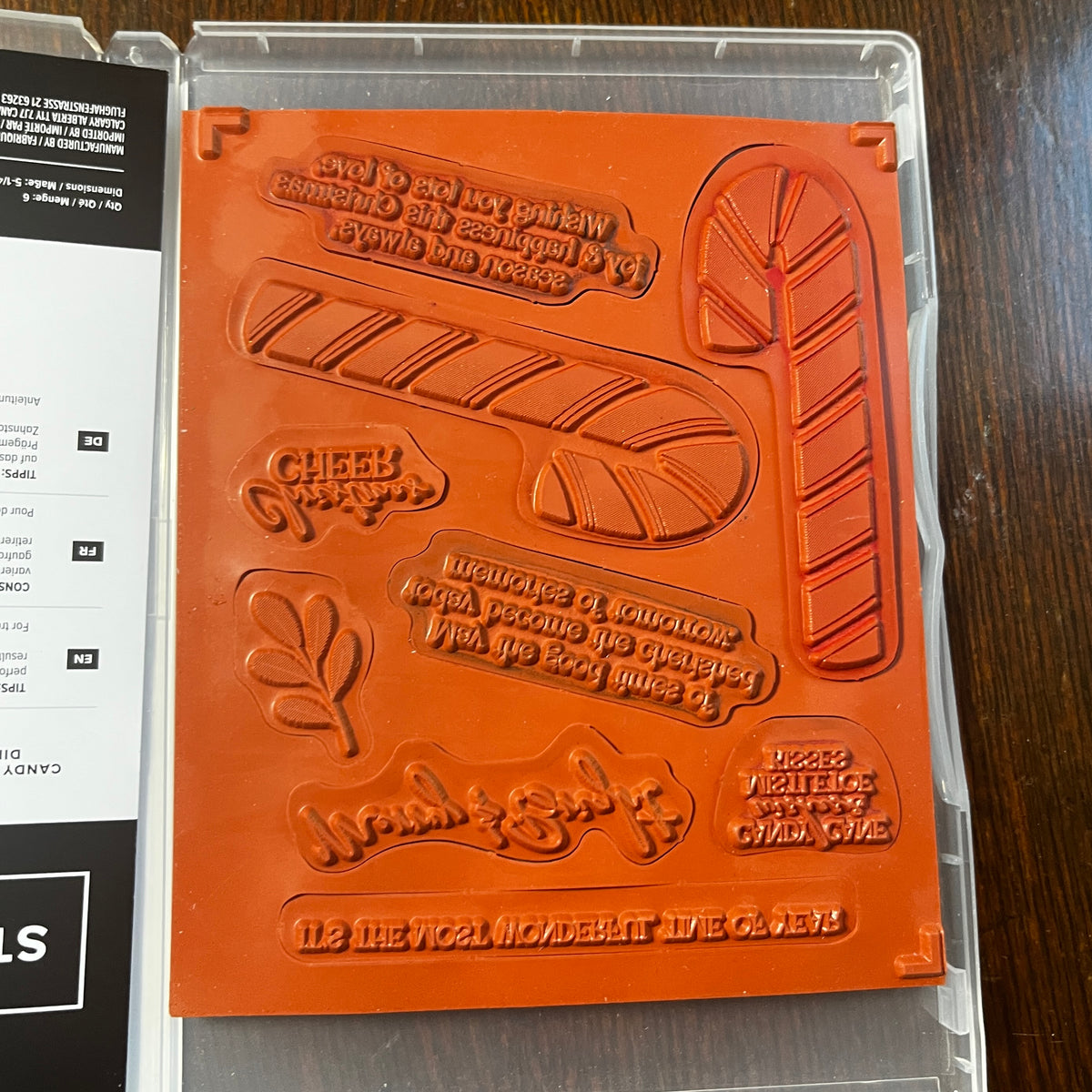 Sweet Candy Canes Stamp Set and Dies