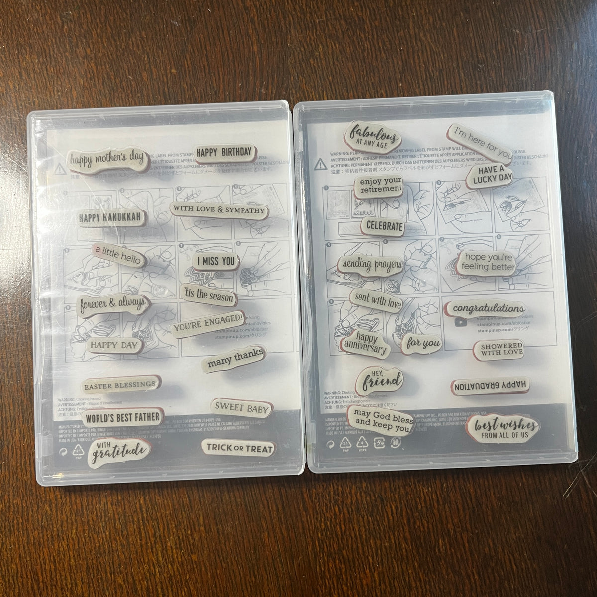 Itty Bitty Greetings Stamp Set