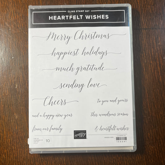 Heartfelt Wishes Stamp Set