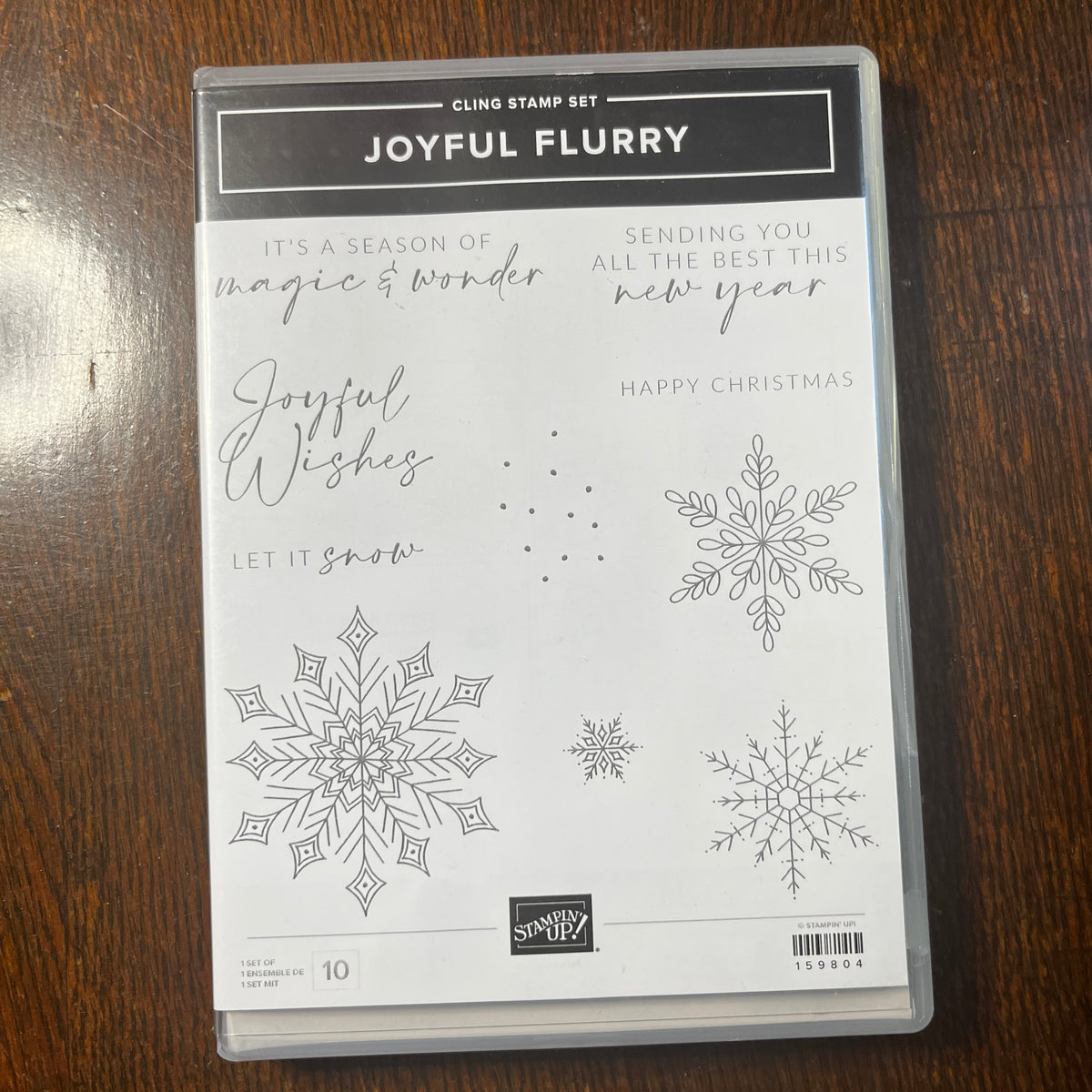 Joyful Flurry Stamp Set and Dies