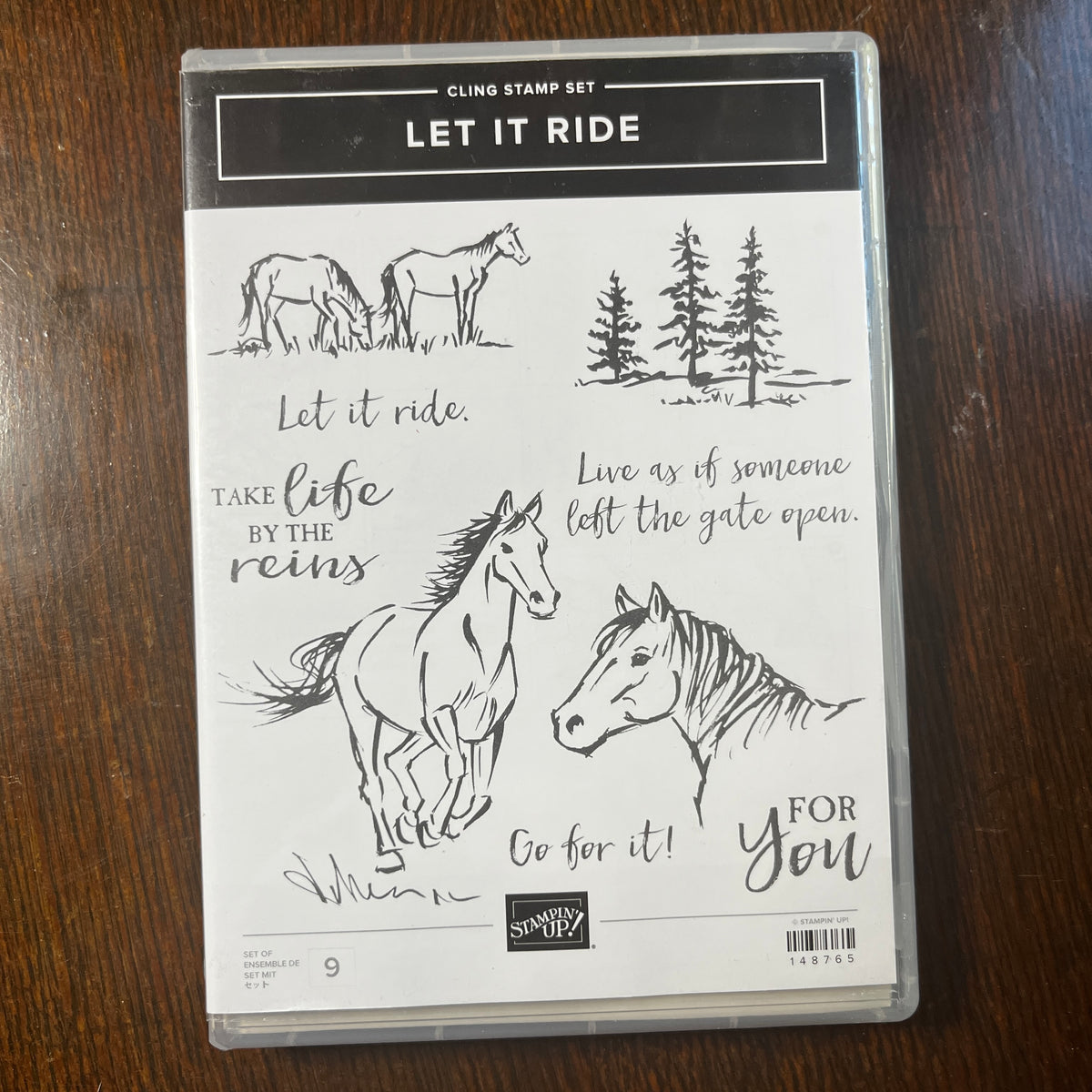 Let it Ride Stamp Set