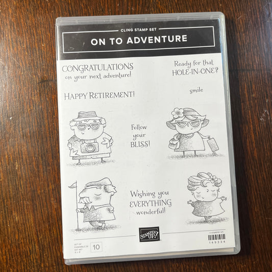 On to Adventure Stamp Set