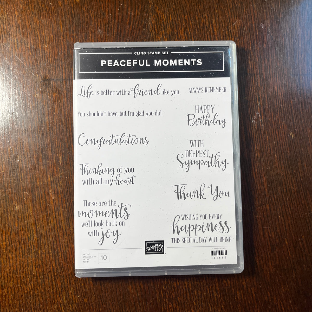 Painted Poppies & Peaceful Moments Stamp Sets and Dies