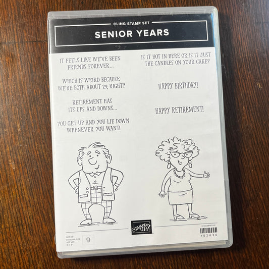 Senior Years Stamp Set