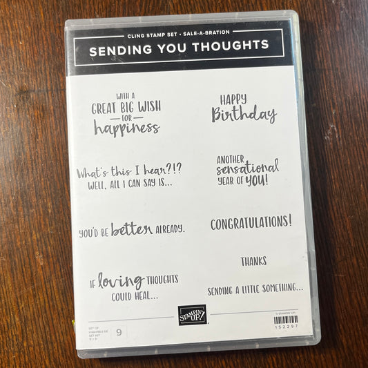 Sending You Thoughts Stamp Set (SAB)