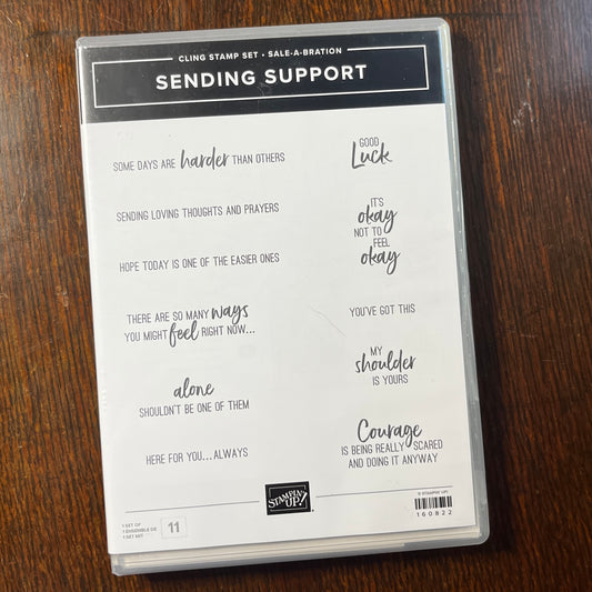 Sending Support Stamp Set (SAB)